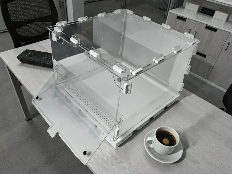 ANTMART 300×300×200 mm Acrylic and PETG Terrarium