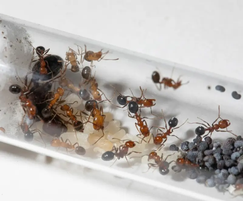 Messor aegyptiacus — Egyptian harvester ant — 1 queen