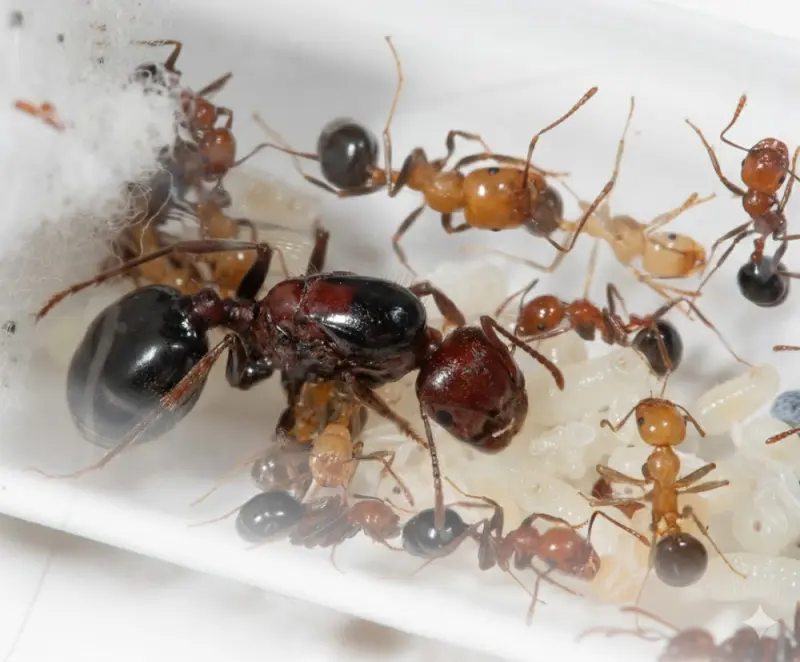 Messor aegyptiacus — Egyptian harvester ant — 1 queen