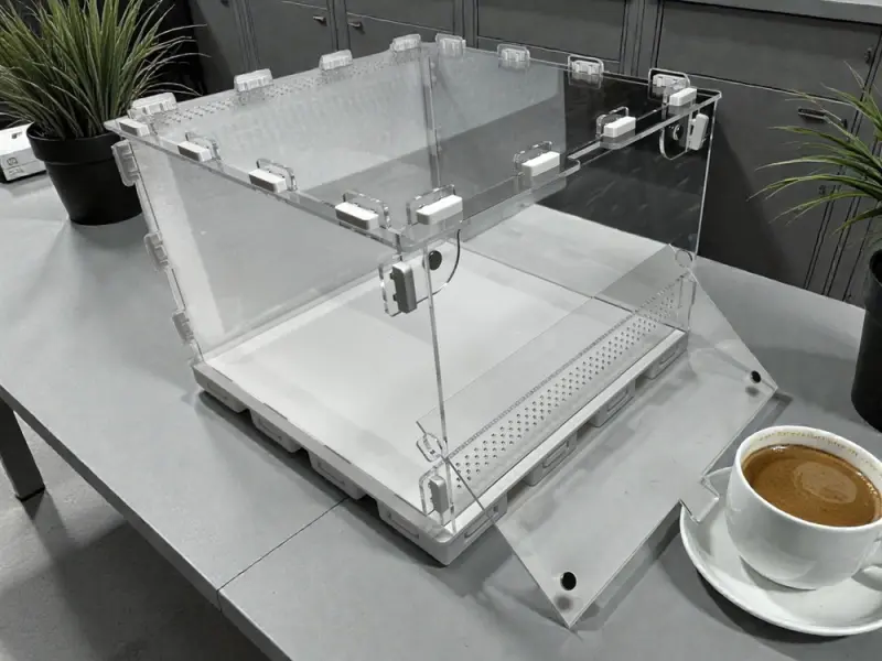 ANTMART 300×300×200 mm Acrylic and PETG Terrarium