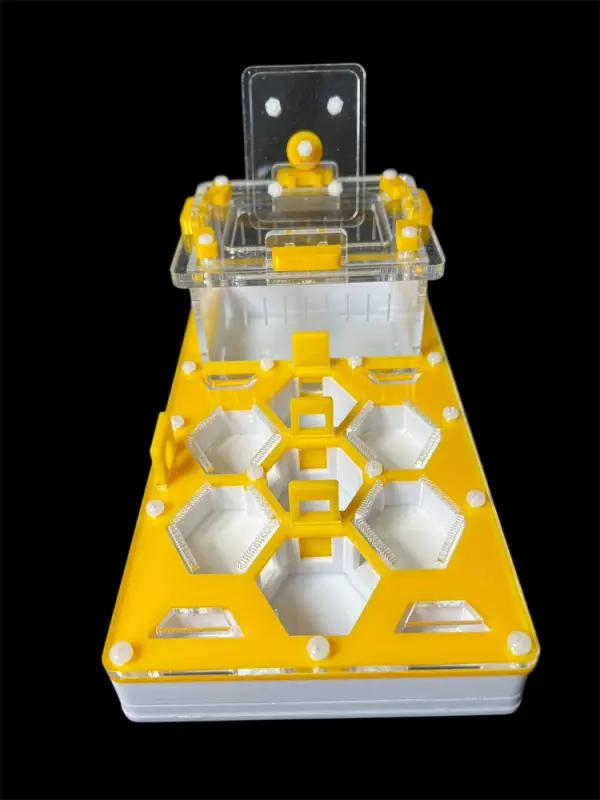 ANTMART Honeycomb Yellow 220x110 Ant Farm, Variant A