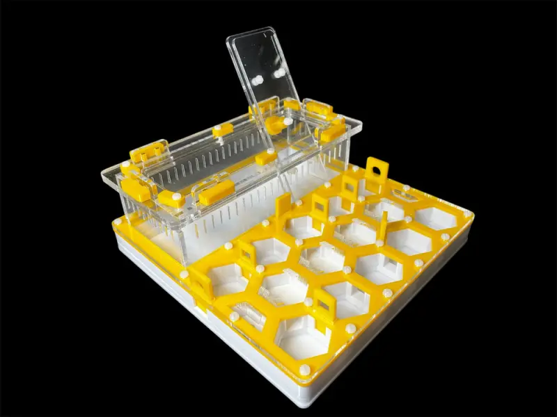 Муравьиная ферма ANTMART Соты Yellow А 200х200мм