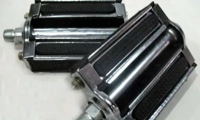 Велосипедні педалі DS AV-JD-09 з гумовими вставками