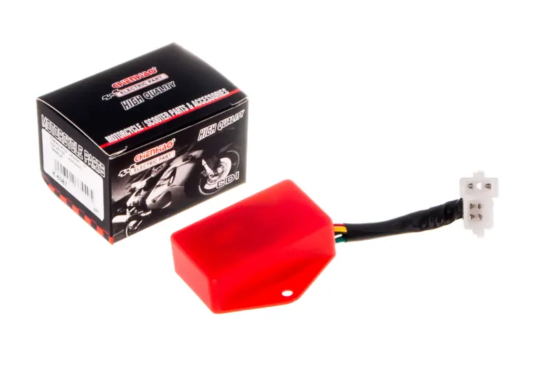 Коммутатор зажигания тюнинговый MANLE 4T CG125/150, красный