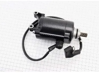 Электростартер Loncin JL200-68A 9 шлицов JING
