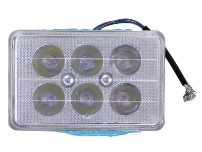 Светодиодная вставка в фару AMG 6 LED 165x105 мм