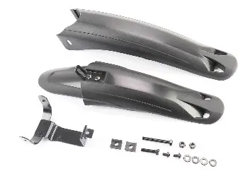 Комплект велосипедных крыльев FL-606 для колес 16–20", черный