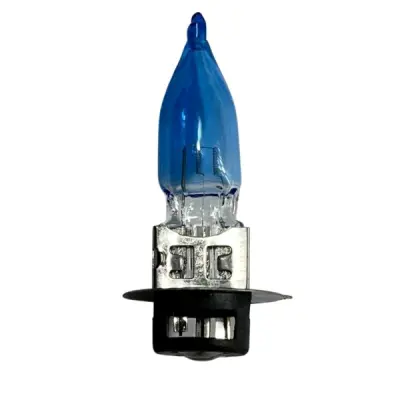 Лампа фари P15D-25-1 12V 35/35W, блакитна, 1 вус