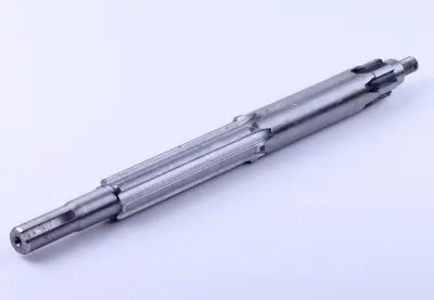 Вал главный КПП мотоблока 180N/195N (9/12 л.с.), L-370 мм, Z-6 AMG