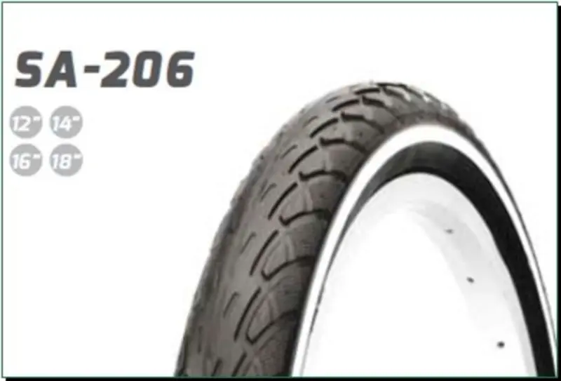 Велосипедная шина Delitire SA-206 слик 12 1/2 × 2 1/4 (62-203)