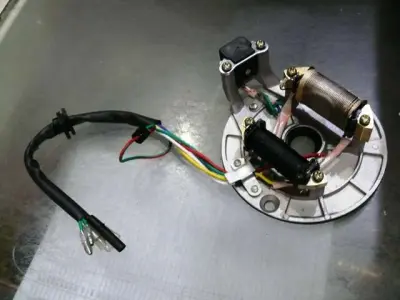 Статор генератора Delta 1+1 катушки для мопеда без стартера VDK