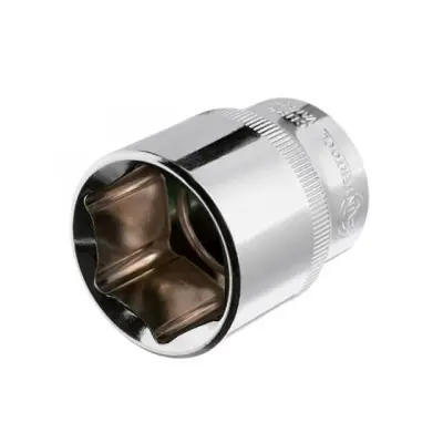Головка торцевая шестигранная 29 мм, квадрат 1/2″, Cr-V