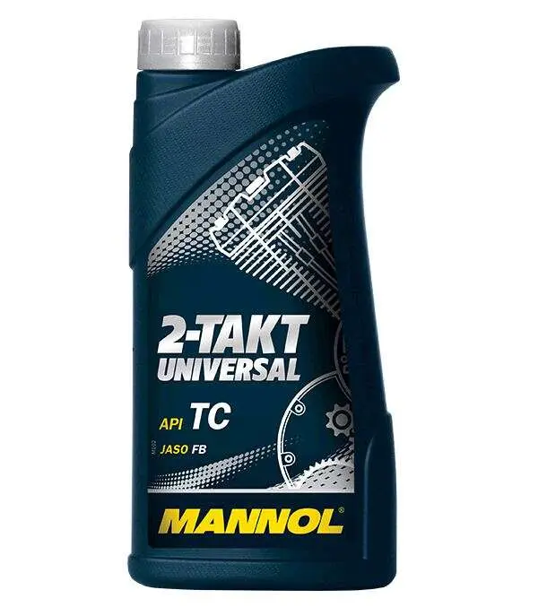 Олива мінеральна 2T MANNOL 2-Takt Universal API TC, 1 л, VDKI