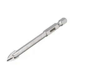 Свердло по склу та кераміці INTERTOOL 8 мм, HEX 1/4 (6,35 мм)