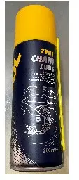 Смазка для цепей MANNOL 7901 Chain Lube синтетическая белая, аэрозоль 200 мл