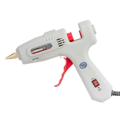 Клеевой пистолет INTERTOOL 80 Вт, 230 В, для стержней 10,8–11,5 мм