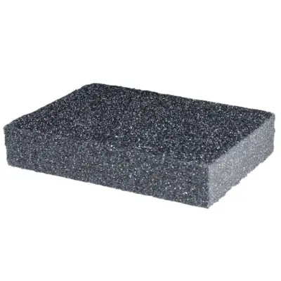 Губка шлифовальная INTERTOOL 100×70×25 мм, оксид алюминия, К240