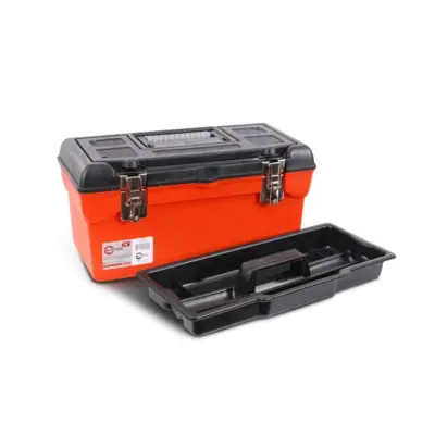 Ящик для інструментів INTERTOOL 16 з металевими замками, 396×216×164 мм
