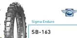 Мотошина 140/80-18 TT Delitire SB-163 SIGMA ENDURO SOFT Шипування LTK-3