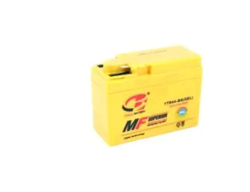 Гелевый мотоаккумулятор MSU YTR4A-BS 12 В 2,3 А·ч, 115×49×86 мм