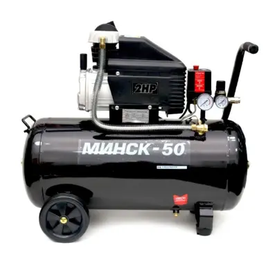 Компресор Минск-50 INTERTOOL, 1,5 кВт, 220 В, 8 атм, 205 л/хв