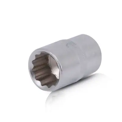 Головка торцевая 12-гранная 1/2" 18 мм Cr-V INTERTOOL