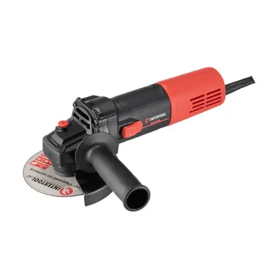 Кутова шліфмашина INTERTOOL 1100 Вт, 125 мм, 3000–11000 об/хв, плавний пуск
