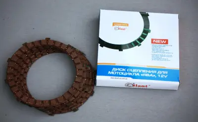 Диски зчеплення ЯВА 12V коркові на металевій основі, комплект 5 шт. ATLANT VDK