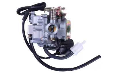 Карбюратор 4Т GY6 50/80 з металевою кришкою мембрани