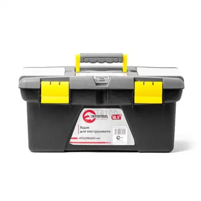 Ящик для інструментів INTERTOOL 18.5, 472×250×224 мм