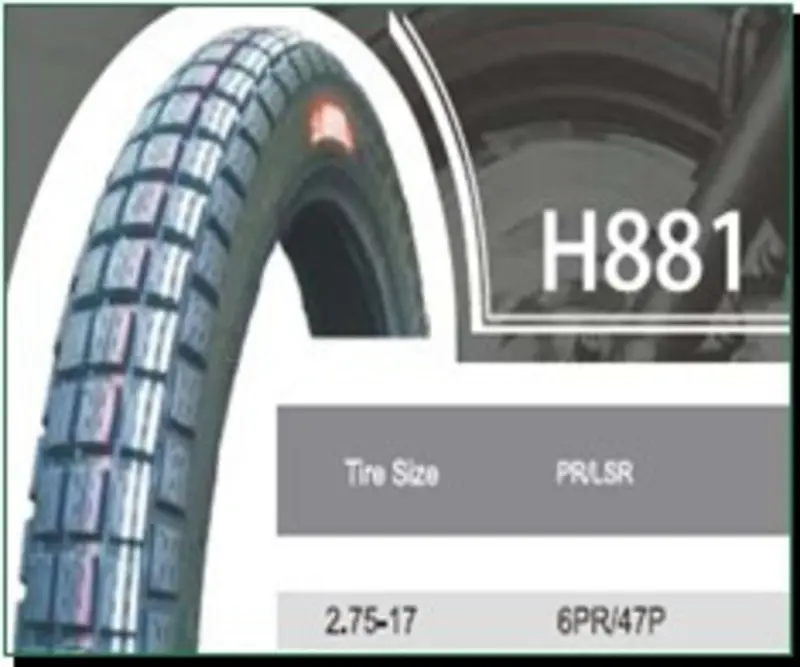 Мотошина 2,75-17 TT H-881 LTK камерная