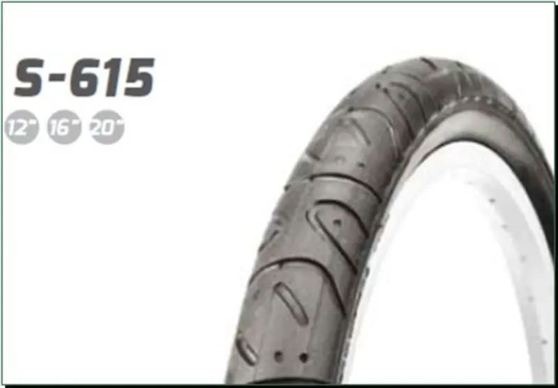 Велосипедна шина Delitire 12 1/2 × 2 1/4 (62-203), S-615/S-173, посилена