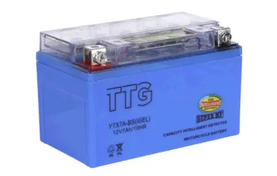 Аккумулятор гелевый 12V 7Ah YTX7A-BS с индикатором заряда 150x85x95
