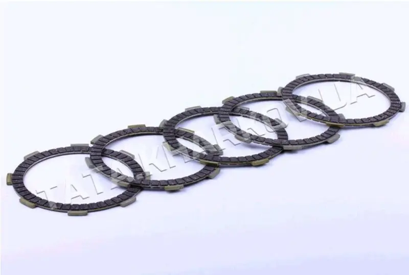 Диски сцепления фрикционные 4T CG125/150 AMG, комплект 5 шт