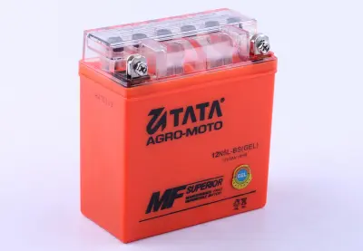 Акумулятор мото гелевий 12N5L-BS 12V 5 А·год високий 119x60x128 мм