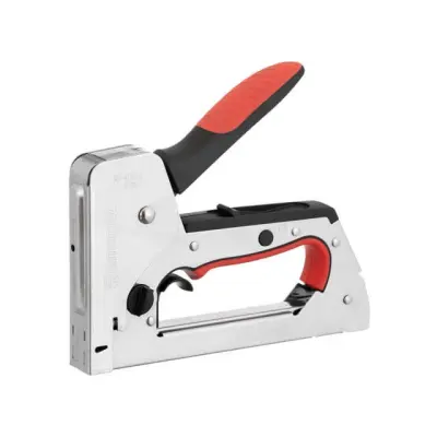 Степлер будівельний механічний 3 в 1 Intertool STORM, скоба 11,3×0,7×6-14 мм, цвях і шпилька 14 мм