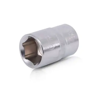 Головка торцевая шестигранная 1/2″ 18 мм, длина 38 мм, CrV