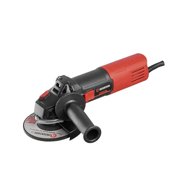Кутова шліфмашина INTERTOOL 1200 Вт, 125 мм, 6000–12200 об/хв, плавний пуск