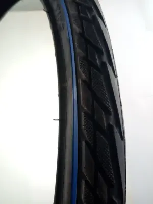 Велосипедна шина 26 × 1,75 Delitire SA-234 Blue strip із синьою смугою