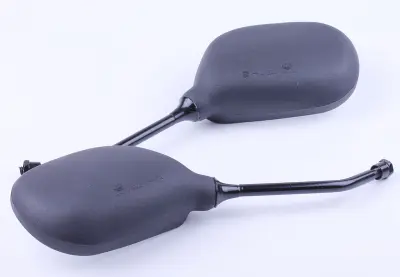Дзеркала заднього огляду Honda DIO d-8mm, чорні AMG-2