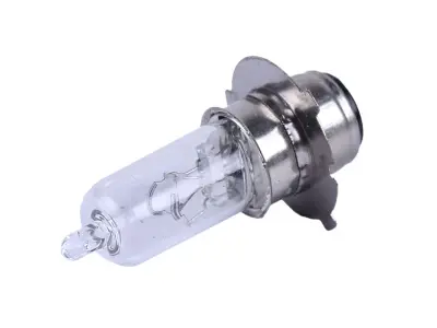 Лампа галогенна P15D-25-3 12V 18/18W двониткова для фари мопеда і скутера
