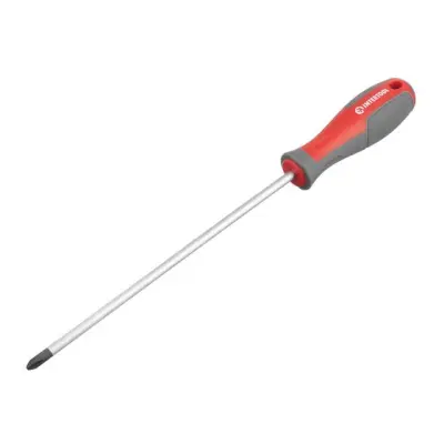 Викрутка хрестова INTERTOOL PH2 × 200 мм, CR-V