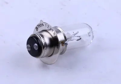 Лампа P15D-25-1 (1 ус) 12V 18W/18W белая AMG-3