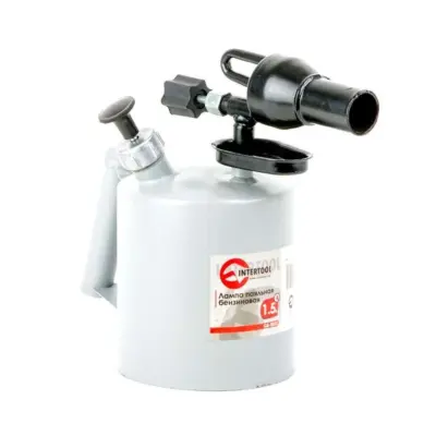 Лампа паяльна бензинова INTERTOOL 1,5 л