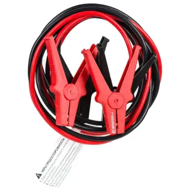 Пускові дроти INTERTOOL 600 А, 3 м, до −40 °C, з чохлом