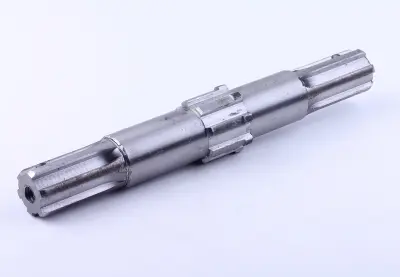 Вал вторинний редуктора фрези мотоблока 195N (12 к.с.), Z-6, L-270 мм
