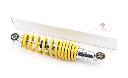 Амортизатор KOMATCU GY6, DIO ZX 240 мм, регулируемый, жёлтый