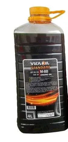 Моторна олива VIRA OIL M-8В SD/CB SAE 20, мінеральна, 4 л
