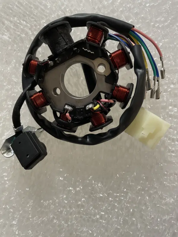 Статор генератора 4T CB/CG 150 — 7+1 котушок, 5 проводів, AMG