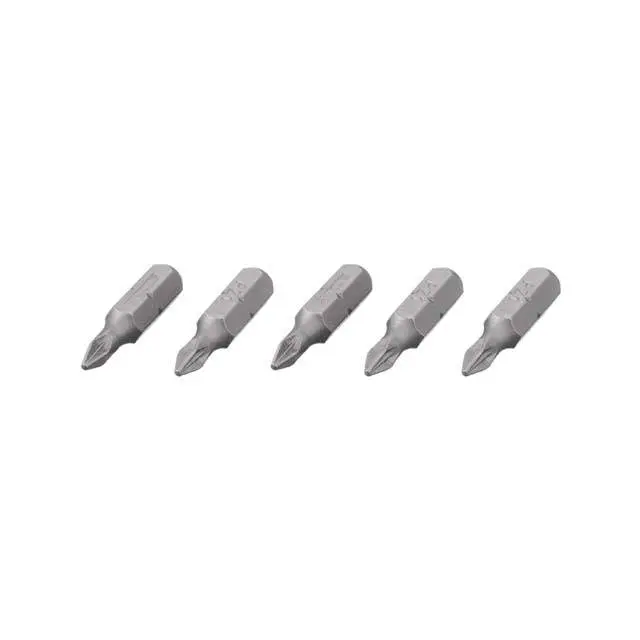 Комплект отверточных бит PZ1 1/4″ × 25 мм, ACR, S2, 5 шт., STORM